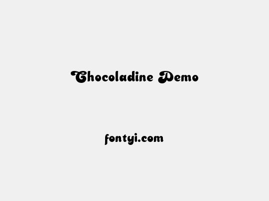 Chocoladine Demo