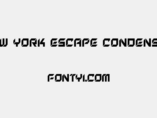 New York Escape Condensed