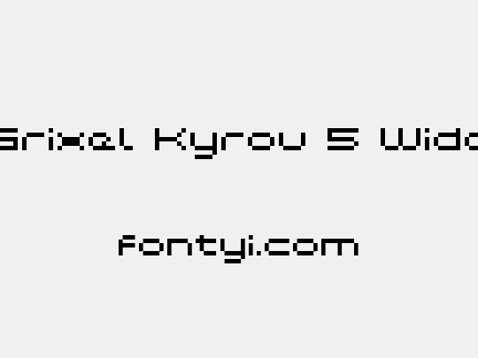 Grixel Kyrou 5 Wide