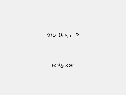 210 Urisai R