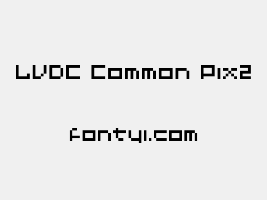 LVDC Common Pix2