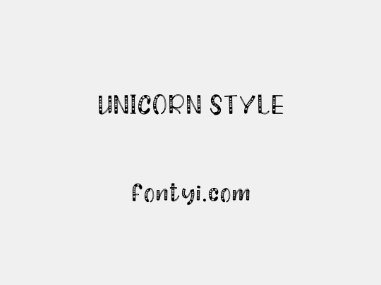 UNICORN STYLE