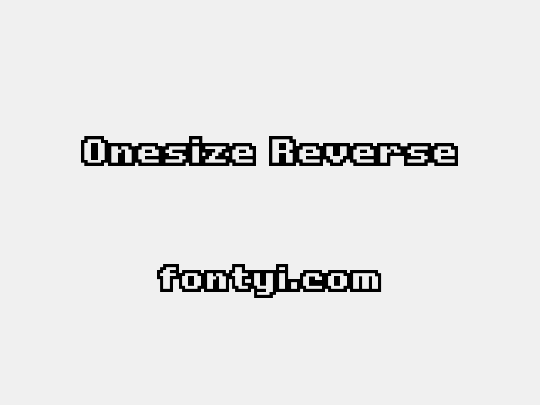 Onesize Reverse