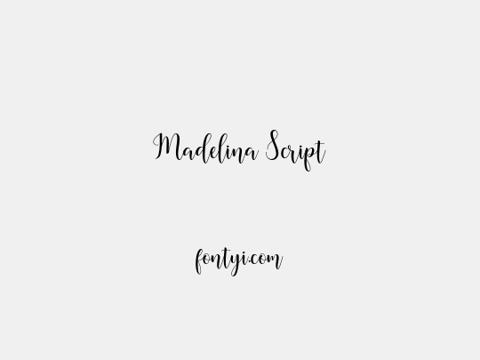 Madelina Script