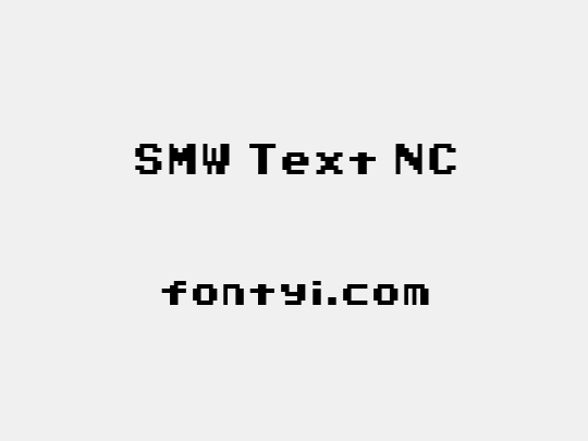 SMW Text NC