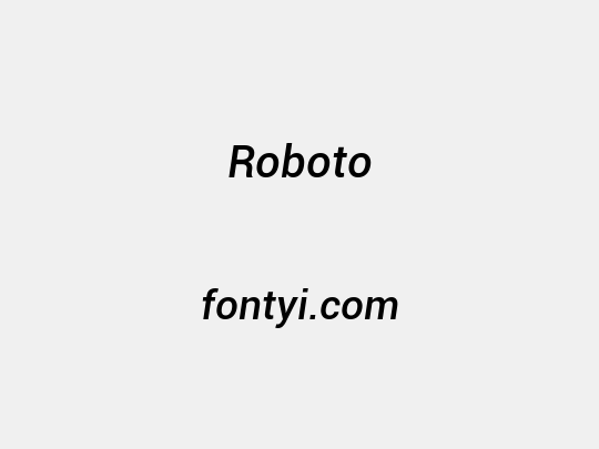 Roboto