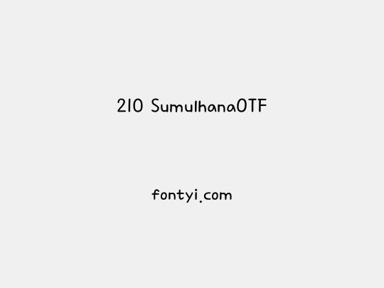 210 SumulhanaOTF