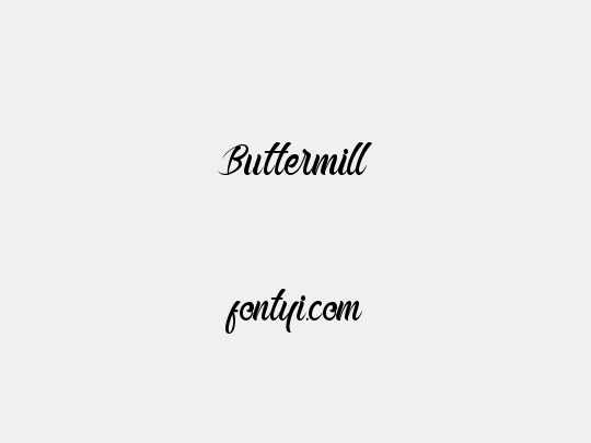 Buttermill