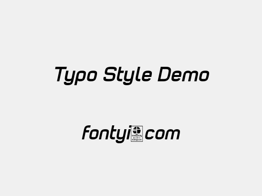 Typo Style Demo