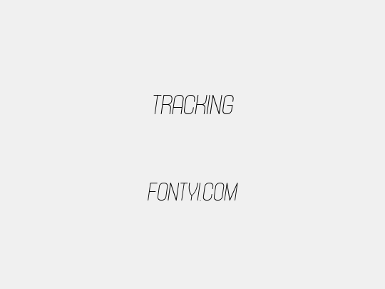 Tracking