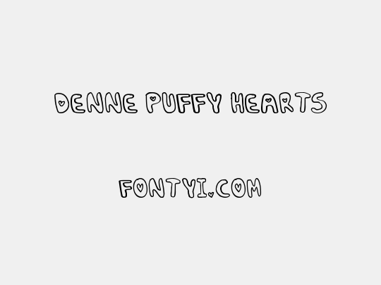 Denne Puffy-Hearts