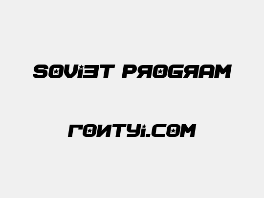 Soviet Program