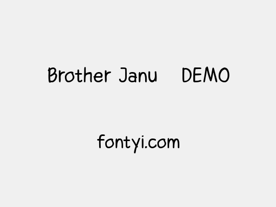 Brother Janu - DEMO