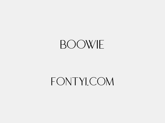 BOOWIE