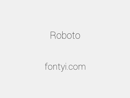 Roboto