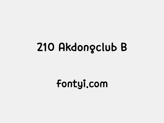 210 Akdongclub B