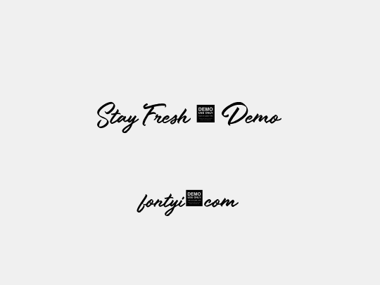 Stay Fresh - Demo