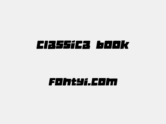 Classica Book