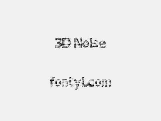 3D Noise