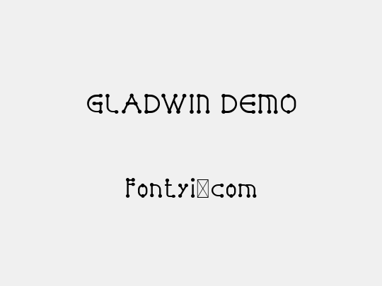 GLADWIN DEMO