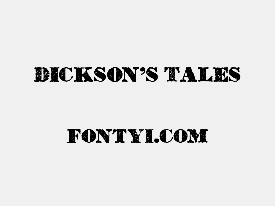 Dickson's Tales