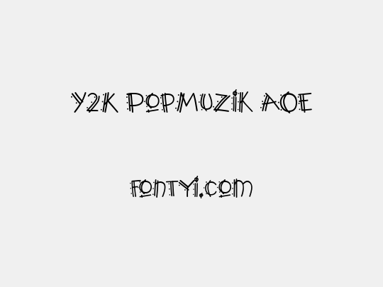 Y2K PopMuzik AOE