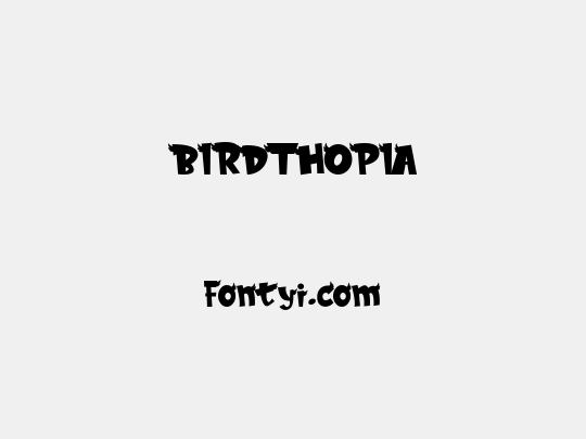 BIRDTHOPIA