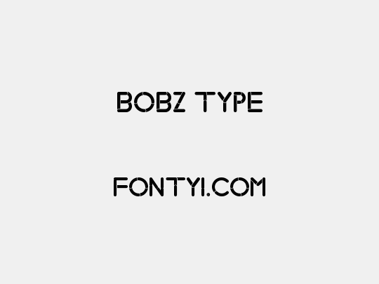 Bobz Type