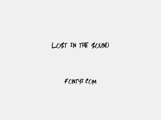 Lost in the Sound