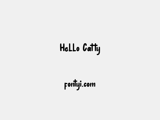 Hello Catty