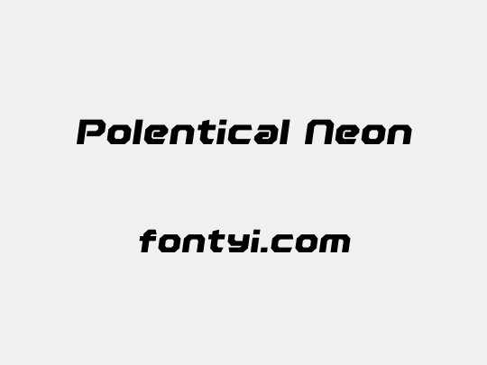 Polentical Neon