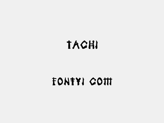 Tachi