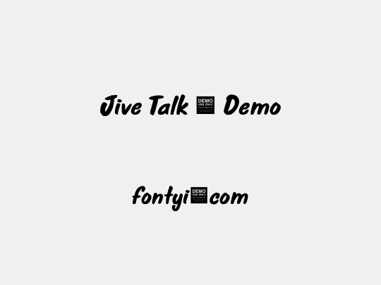 Jive Talk - Demo