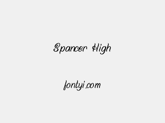 Spancer High