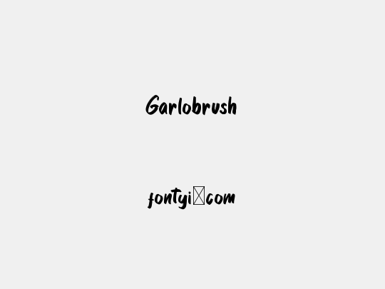 Garlobrush