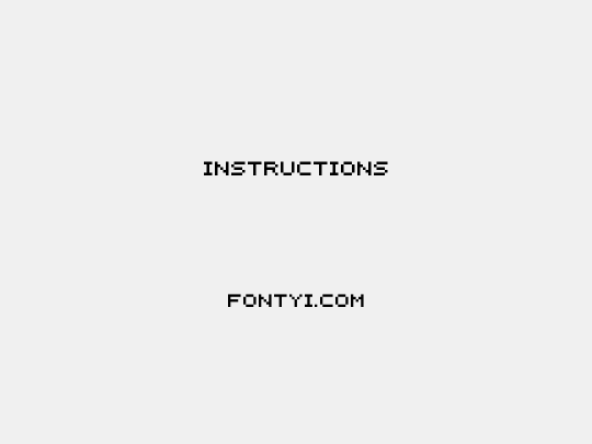 Instructions