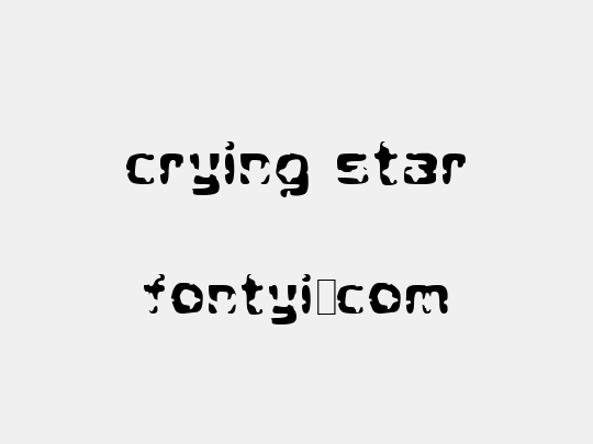 Crying Star