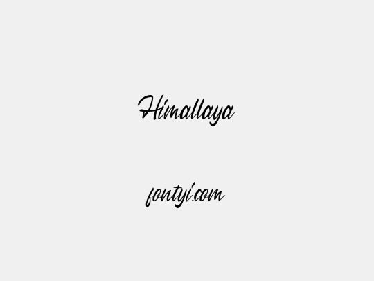 Himallaya