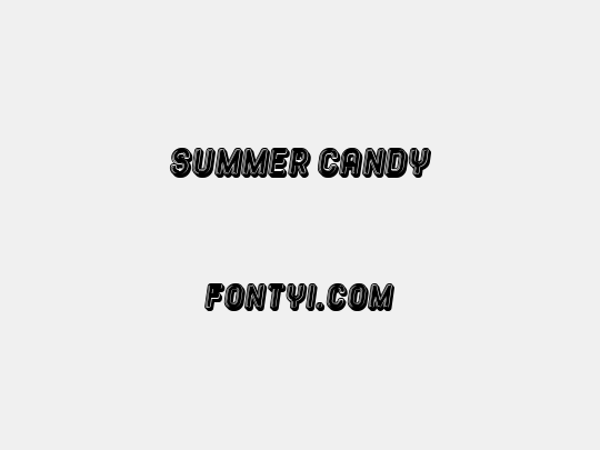 Summer Candy