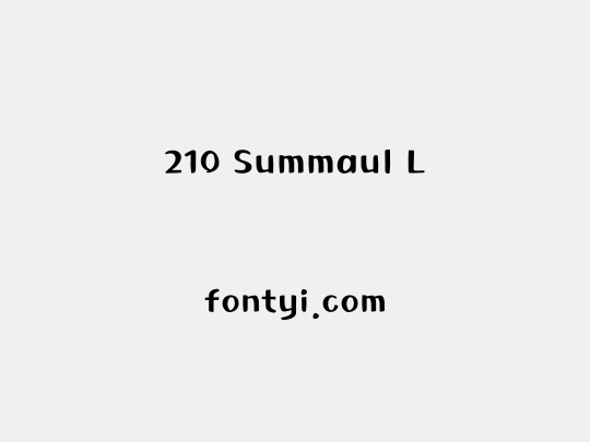 210 Summaul L