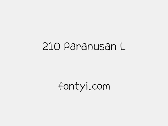 210 Paranusan L