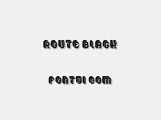 Route Black