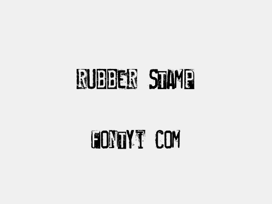 RUBBER STAMP