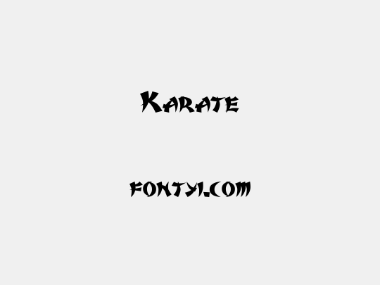 Karate