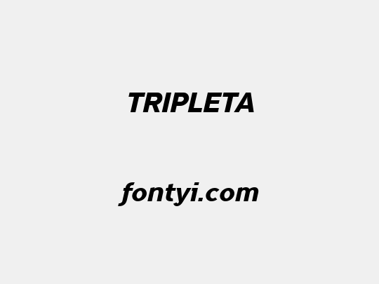 TRIPLETA