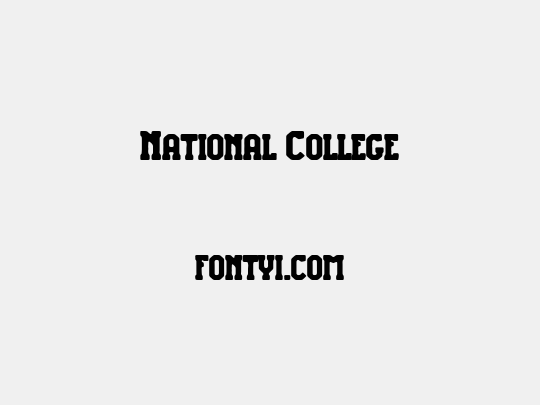 National College