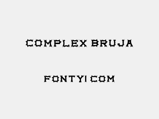 Complex bruja