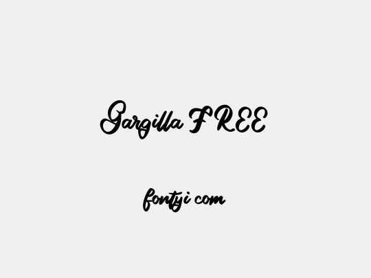 Gargilla FREE