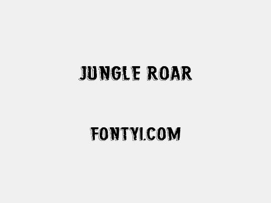 Jungle Roar