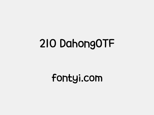 210 DahongOTF